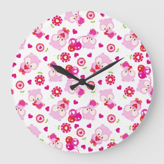 Eigendom, kotelbezit, roze bezit, hart grote klok (Voorkant)