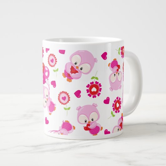 Eigendom, kotelbezit, roze bezit, hart grote koffiekop (Voorkant rechts)