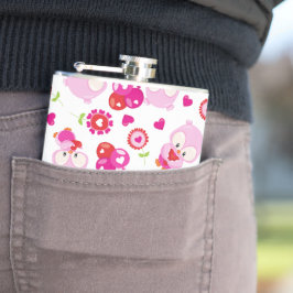 Eigendom, kotelbezit, roze bezit, hart heupfles