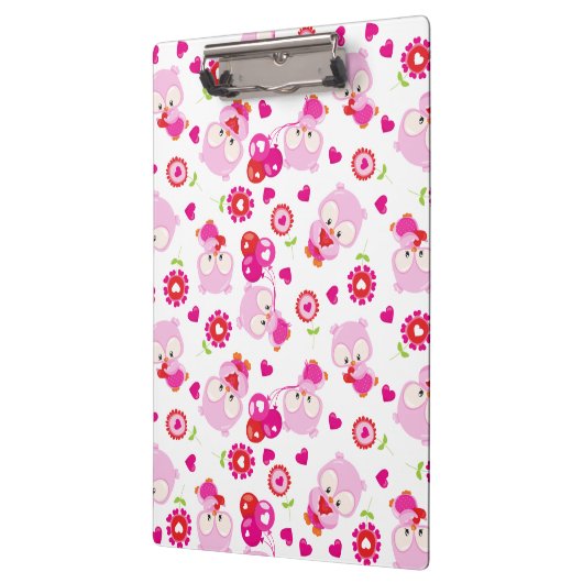 Eigendom, kotelbezit, roze bezit, hart klembord (Links)