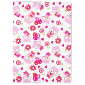 Eigendom, kotelbezit, roze bezit, hart klembord (Achterkant)