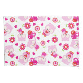 Eigendom, kotelbezit, roze bezit, hart kussensloop (Voorkant)