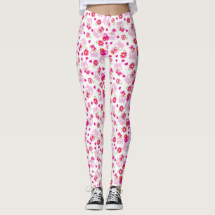 Eigendom, kotelbezit, roze bezit, hart leggings