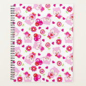 Eigendom, kotelbezit, roze bezit, hart planner (Voorkant)