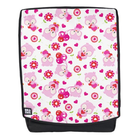 Eigendom, kotelbezit, roze bezit, hart rugtassen (Voorkant)