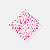 Eigendom, kotelbezit, roze bezit, hart servet (Hoek)