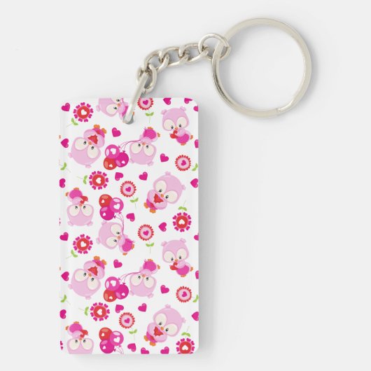 Eigendom, kotelbezit, roze bezit, hart sleutelhanger (achterkant)