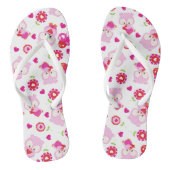 Eigendom, kotelbezit, roze bezit, hart teenslippers (Voetbed)