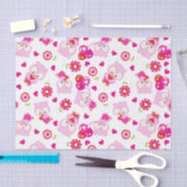 Eigendom, kotelbezit, roze bezit, hart tissuepapier (Craft)