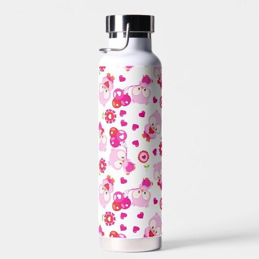 Eigendom, kotelbezit, roze bezit, hart waterfles (Rechts)