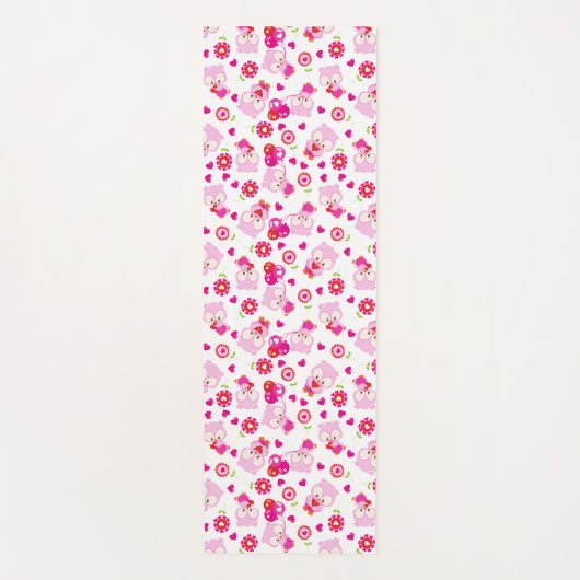 Eigendom, kotelbezit, roze bezit, hart yogamat (Voorkant)