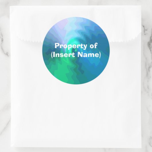 Eigendom Sticker (Tas)