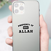 Eigendom van Allah Modern islamitisch Sticker