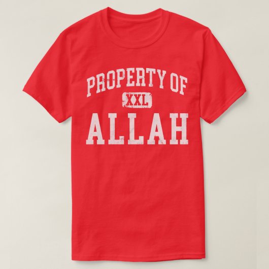 Eigendom van Allah T-shirt (Design voorkant)