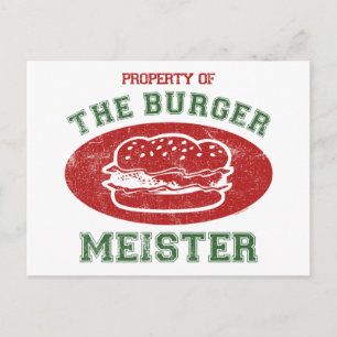 Eigendom van Burger Meister Briefkaart