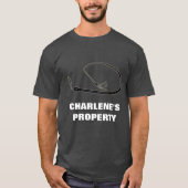 EIGENDOM VAN CHARLENE T-SHIRT (Voorkant)