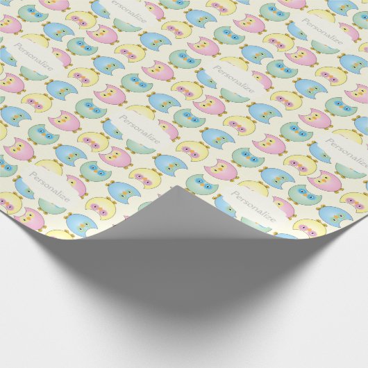 Eigendom van Cute Pastel Cadeaupapier (Hoek)