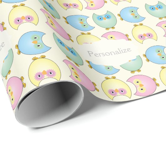Eigendom van Cute Pastel Cadeaupapier (Rol Hoek)