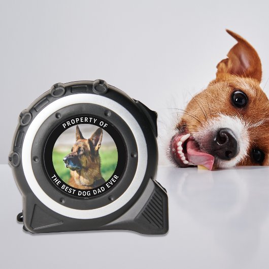 Eigendom van de beste hond papa ooit foto rolmaat