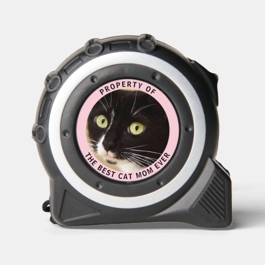 Eigendom van de beste kat mam ooit foto rolmaat (Voorkant)