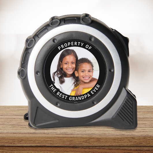 Eigendom van de beste opa ooit foto rolmaat