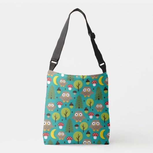 Eigendom van de boskweekzak crossbody tas (Voorkant)