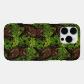 Eigendom van de eikenboom, groen en bruin iPhone hoesje (Achterkant horizontaal)