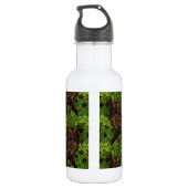 Eigendom van de eikenboom, groen en bruin waterfles (Achterkant)