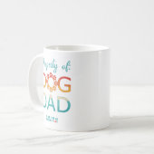 Eigendom van Dog Dad Koffiemok (Voorkant links)