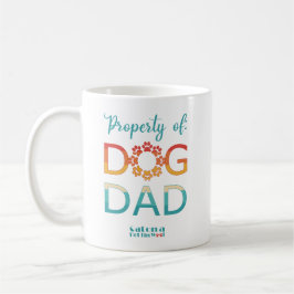 Eigendom van Dog Dad Koffiemok