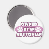 Eigendom van een Abyssiniër Magneet (Voorkant / Achterkant)