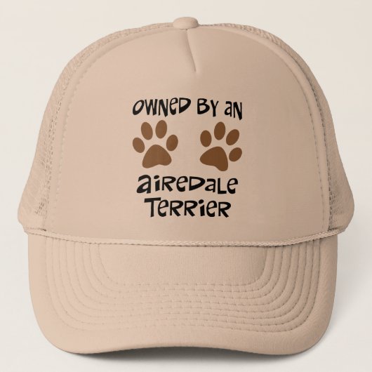 Eigendom van een Airedale Terrier Trucker Pet (Voorkant)