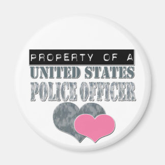 Eigendom van een Amerikaanse politieagent Magnet