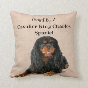 Eigendom van een Cavalier King Charles Spaniel Dog Kussen