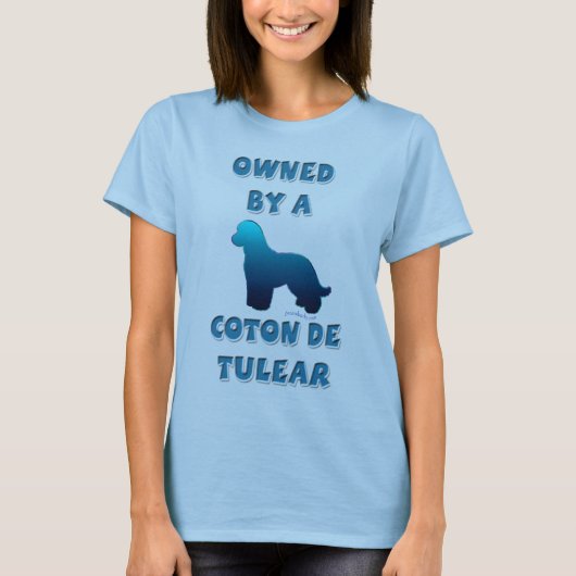 Eigendom van een Coton de Tulear T-shirt (Voorkant)
