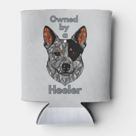 Eigendom van een Heeler (Blauw) Blikjeskoeler
