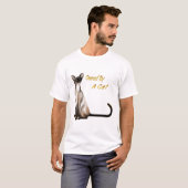 Eigendom van een kat T-Shirt (Voorkant volledig)