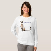 Eigendom van een katter* t-shirt (Voorkant volledig)