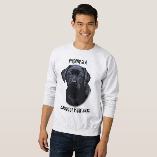 Eigendom van een Labrador - Ik hou van mijn Labrad Trui (Voorkant volledig)