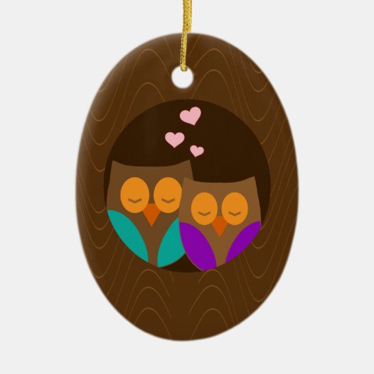 Eigendom van een Nest Keramisch Ornament (Voorkant)