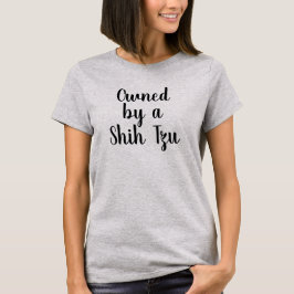 Eigendom van een Shih Tzu T-shirt