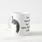 Eigendom van een speciale Mok voor katten (Voorkant links)