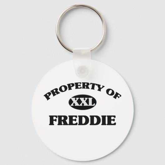 Eigendom van FREDDIE Sleutelhanger (Voorkant)