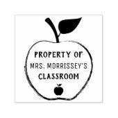 eigendom van | Gepersonaliseerd | Apple Zelfinktende Stempel (Design)