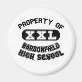 Eigendom van Haddonfield High School Magneet (Voorkant)