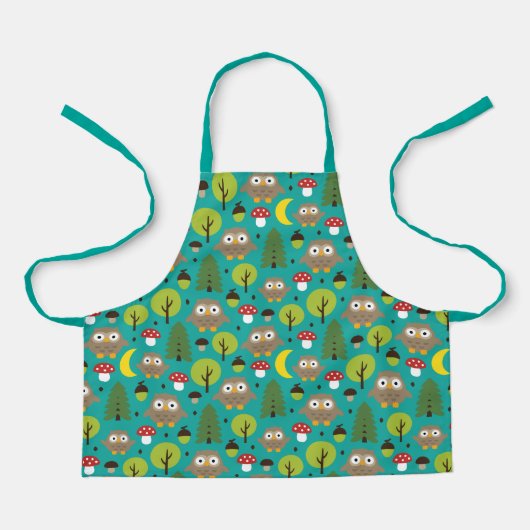 Eigendom van het bos Apron Schort (Voorkant)
