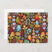 Eigendom van het bos briefkaart (Voorkant / Achterkant)