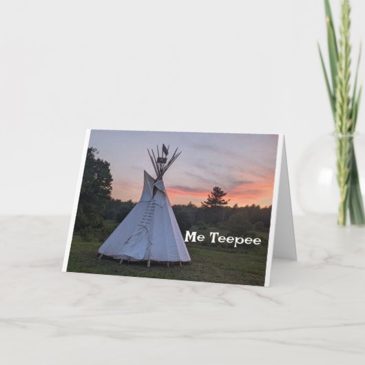 Eigendom van het huis/mensen die samenwonen bedankkaart (Voorkant)