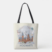Eigendom van Hogwarts Cartoon Grafiek Tote Bag (Achterkant)