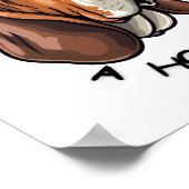 Eigendom van iemand Basset Hound Poster (Hoek)